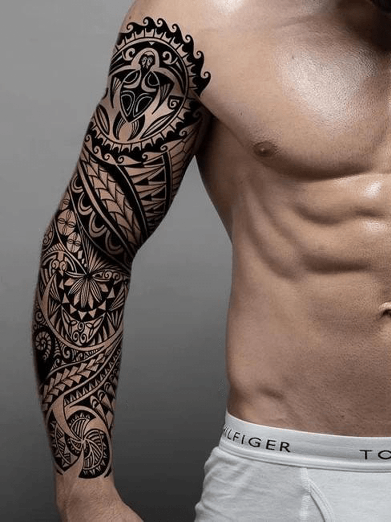 Temporary tattoo waterproof body art combination